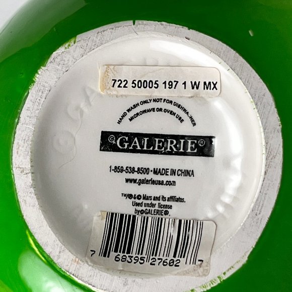 Mars Green M M Oversized Coffee Cup Mug Ceramic Replacement Galerie Souvenir 3D - Picture 9 of 11